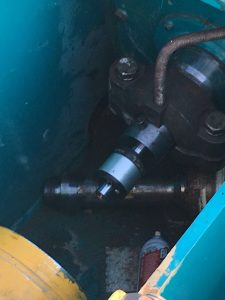 Laser in mud pump