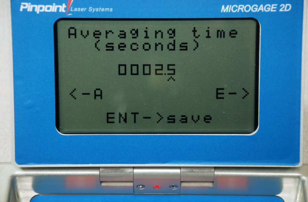 microgage 2d screen for averaging