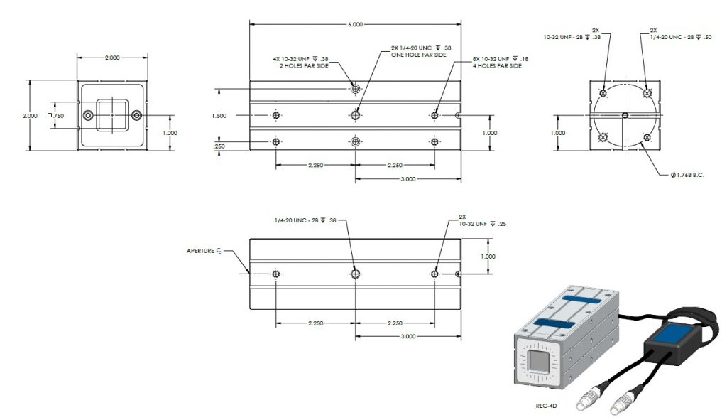 Microgage 4-Axis Receiver | Pinpoint Laser Systems