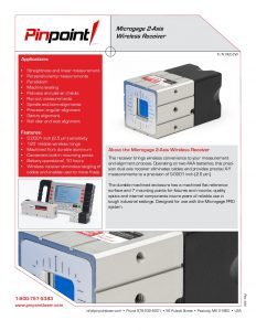 Microgage 2-Axis Wireless Receiver | Pinpoint Laser Systems
