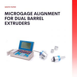 Microgage Alignment For Dual Barrel Extruders