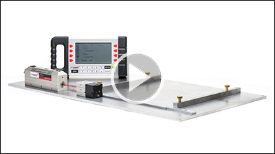 performing straightness with microgage pro, how to perform straightness with laser system, laser system for straightness